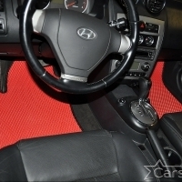 Автомобильные коврики EVA на Hyundai Tiburon II (2002-2009)