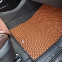 Автомобильные коврики EVA на Hyundai Santa Fe IV 3 ряда (2018-2020)