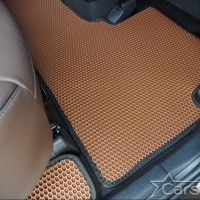Автомобильные коврики EVA на Hyundai Santa Fe IV 3 ряда (2018-2020)