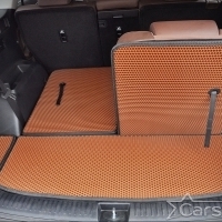 Автомобильные коврики EVA на Hyundai Santa Fe IV рестайл 3 ряда (2020->)