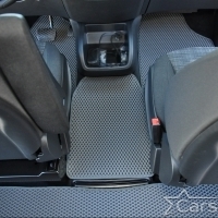 Автомобильные коврики EVA на Mercedez-Benz V-klasse II W447 (2 ряд - 2 места с проходом) (2014->)