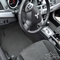 Автомобильные коврики EVA на Mitsubishi Lancer Evolution_X (2007->)