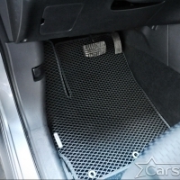 Автомобильные коврики EVA на Mitsubishi Outlander III 3 ряда (2012->)