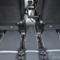 Автомобильные коврики EVA на Toyota Vellfire I пр.руль (2008-2014) 2 ряд - 2 места