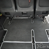 Коврики текстильные на Mercedez-Benz Vito II W639 без столика (2003-2014)