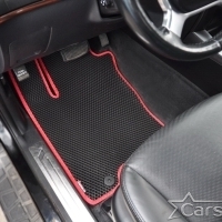 Коврики текстильные на Kia Mohave I 3 ряда (2008-2020)