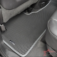 Коврики текстильные на Cadillac Escalade IV 3 ряда (2014->)