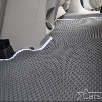 Коврики текстильные на Chevrolet Captiva рестайл 3 ряда (2011-2016)