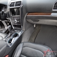 Коврики текстильные на Ford Explorer V 3 ряда (2010-2015) 