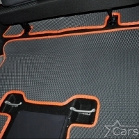 Двухслойные коврики EVA на Lada Largus I 3 ряда (2012-2021)