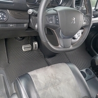 Автомобильные коврики EVA на Peugeot Traveller 8 мест, Long (2016-2024)