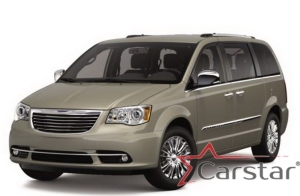 Chrysler Town & Country V (2007->) 2 ряд: кресла 1+1 убираются в пол