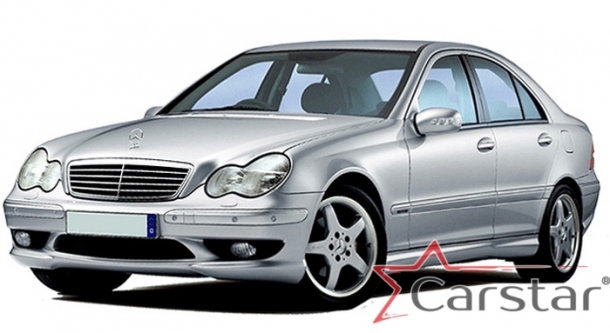 Двухслойные коврики EVA для Mercedes-Benz C-klasse II W203 (2000-2006)