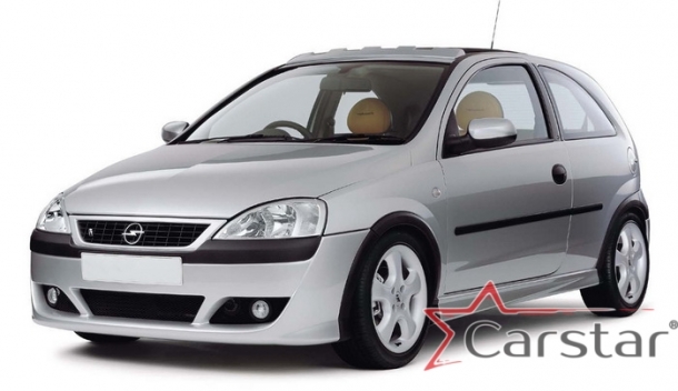 Двухслойные коврики EVA для Opel Corsa C (2000-2006)