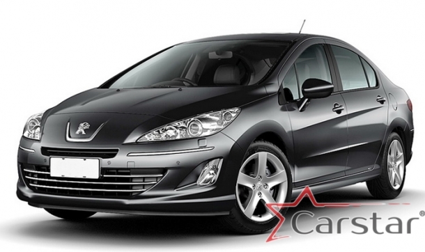 Автомобильные коврики EVA для Peugeot 408 (2012->)