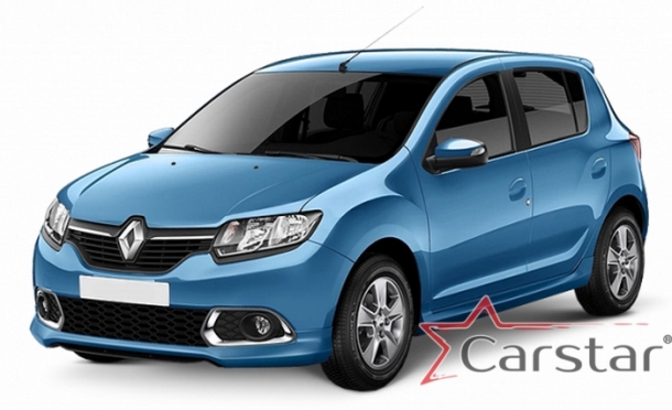 Двухслойные коврики EVA для Renault Sandero II (2014->)