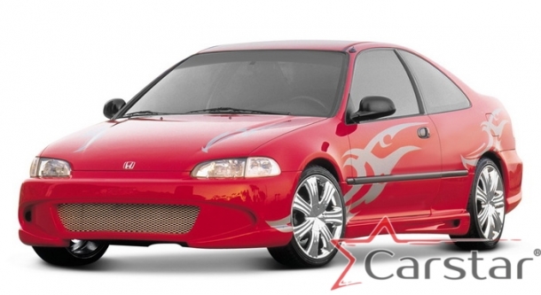 Двухслойные коврики EVA для Honda Civic V купе (1991-1995)