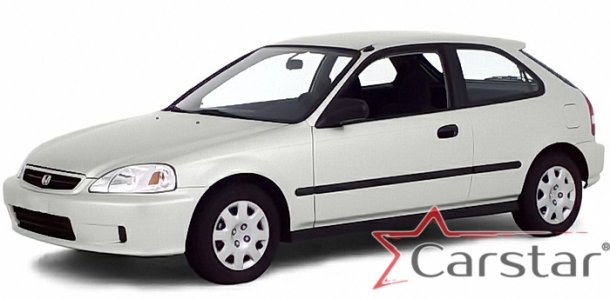 Двухслойные коврики EVA для Honda Civic VI хэтч (1995-2001)
