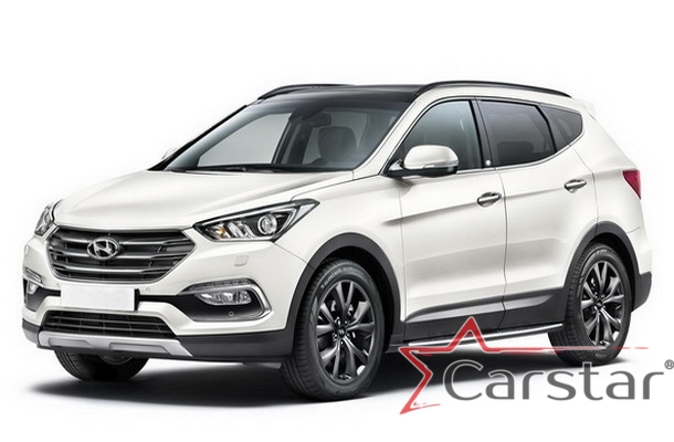 Двухслойные коврики EVA для Hyundai Santa Fe III Grand (2012-2018)