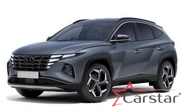 Двухслойные коврики EVA для Hyundai Tucson IV (2020->) 