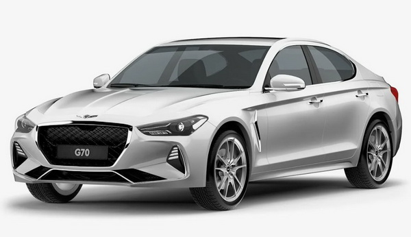 Автомобильные коврики EVA для Genesis G70 4WD (2017-2021)