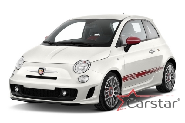 Автомобильные коврики EVA 3D для Fiat 500 II (2007->)