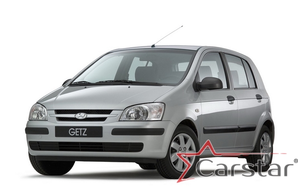 Автомобильные коврики EVA 3D для Hyundai Getz (2002-2011)