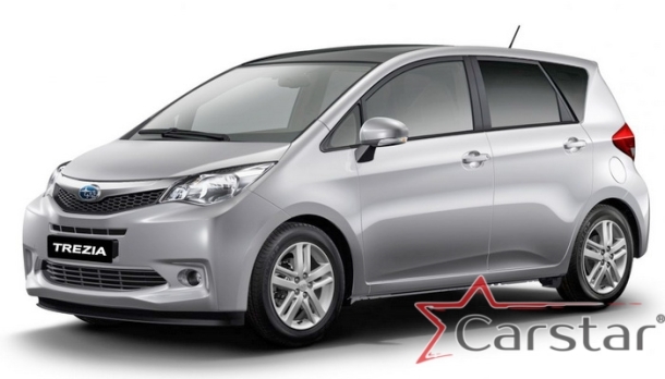 Автомобильные коврики EVA 3D для Subaru Trezia пр.руль (2011-2014)