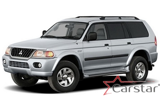 Автомобильные коврики EVA 3D для Mitsubishi Montero Sport I (1998-2008) 