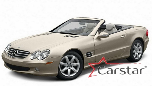 Автомобильные коврики EVA 3D для Mercedes-Benz SL-klasse R230 (2001-2011)