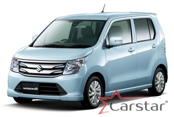 Автомобильные коврики EVA 3D для Suzuki Wagon R пр.руль V (2012-2017) 