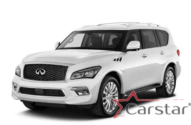 Автомобильные коврики EVA 3D для Infiniti QX56 II 3 ряда (2010-2014)